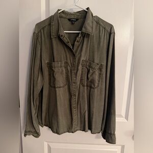 Express Women’s Casual Button Down Shirt